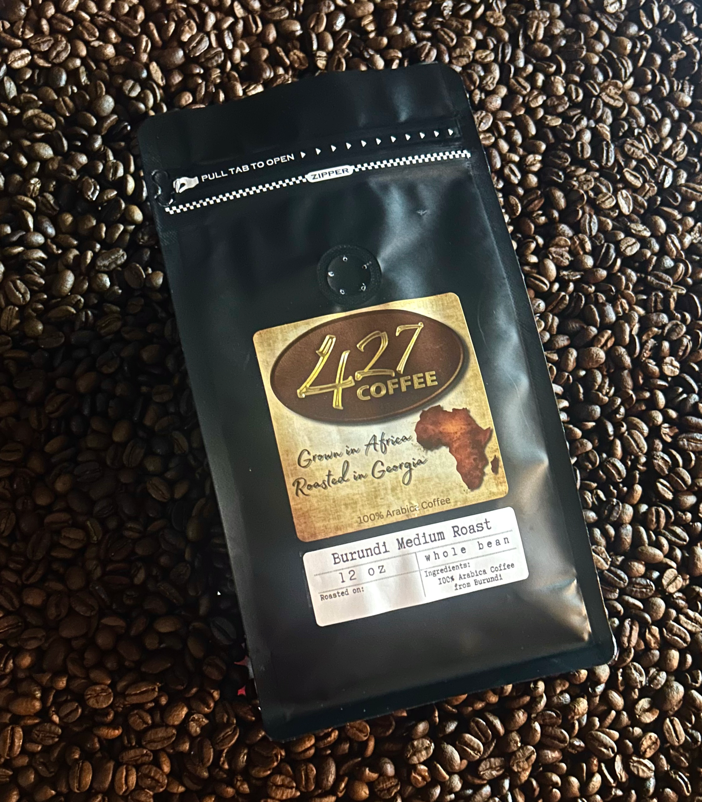 Burundi Medium Roast - Whole Bean image 1
