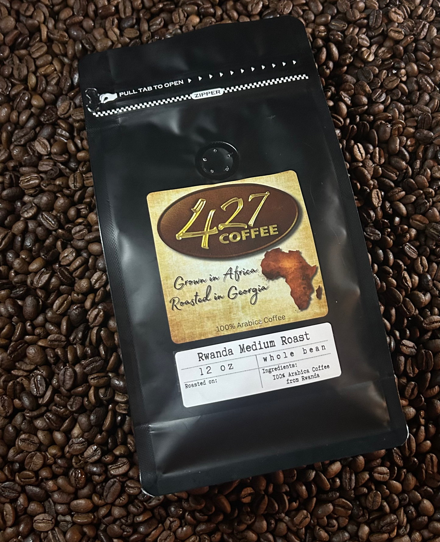 Rwanda Medium Roast - Whole Bean image 0