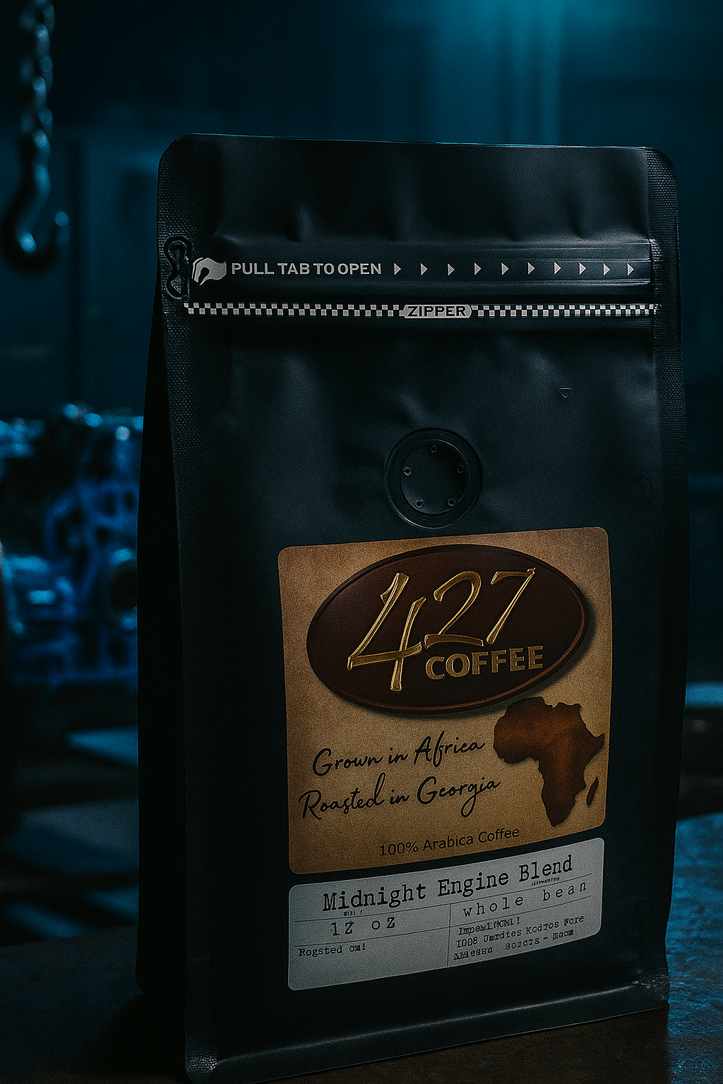 Midnight Engine Blend - Whole Bean image 0