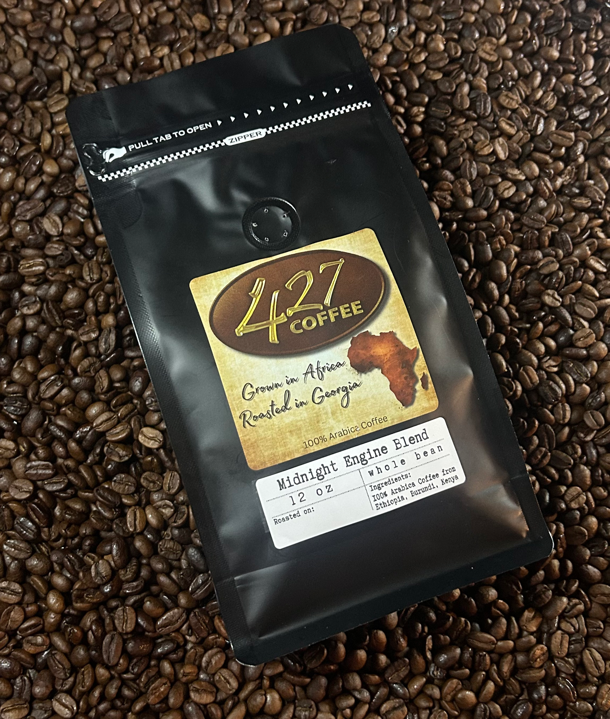 Midnight Engine Blend - Whole Bean image 1