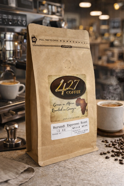Burundi Espresso Roast Whole Bean — Rich, Smooth & Chocolatey
