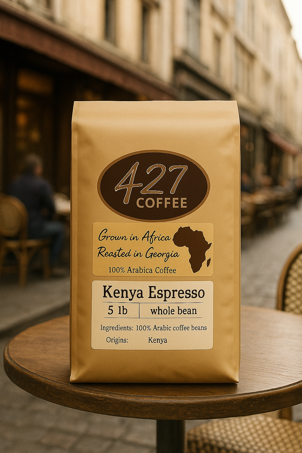 Kenya Espresso Roast - 5lb Whole Bean image 0