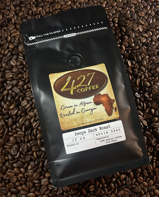 Kenya Dark Roast - Whole Bean image 0