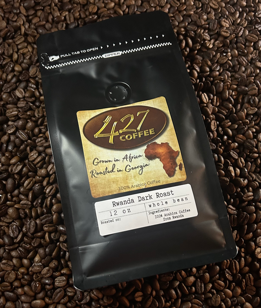 Rwanda Dark Roast - Whole Bean image 0