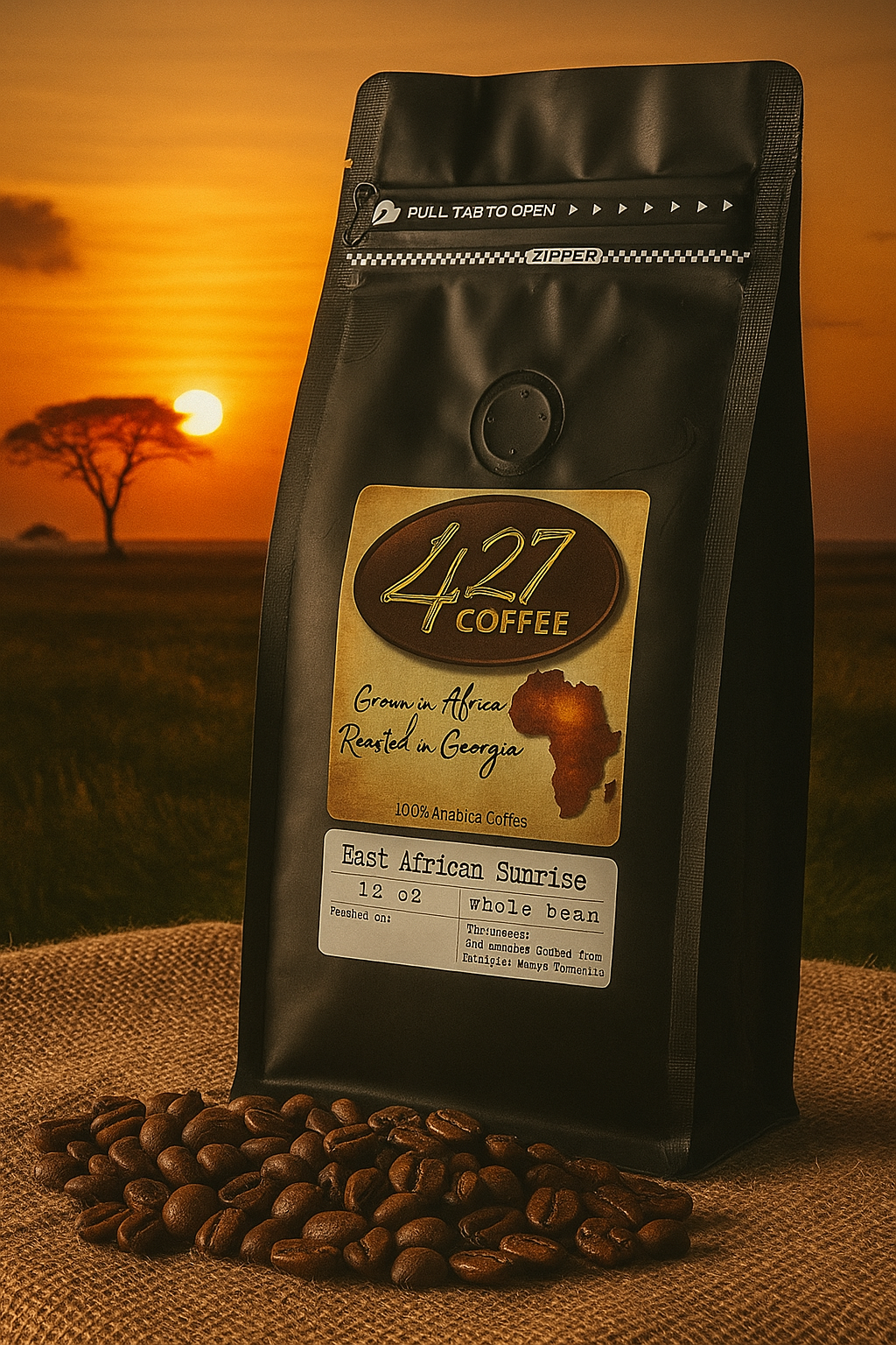 East African Sunrise Blend - Whole Bean image 0